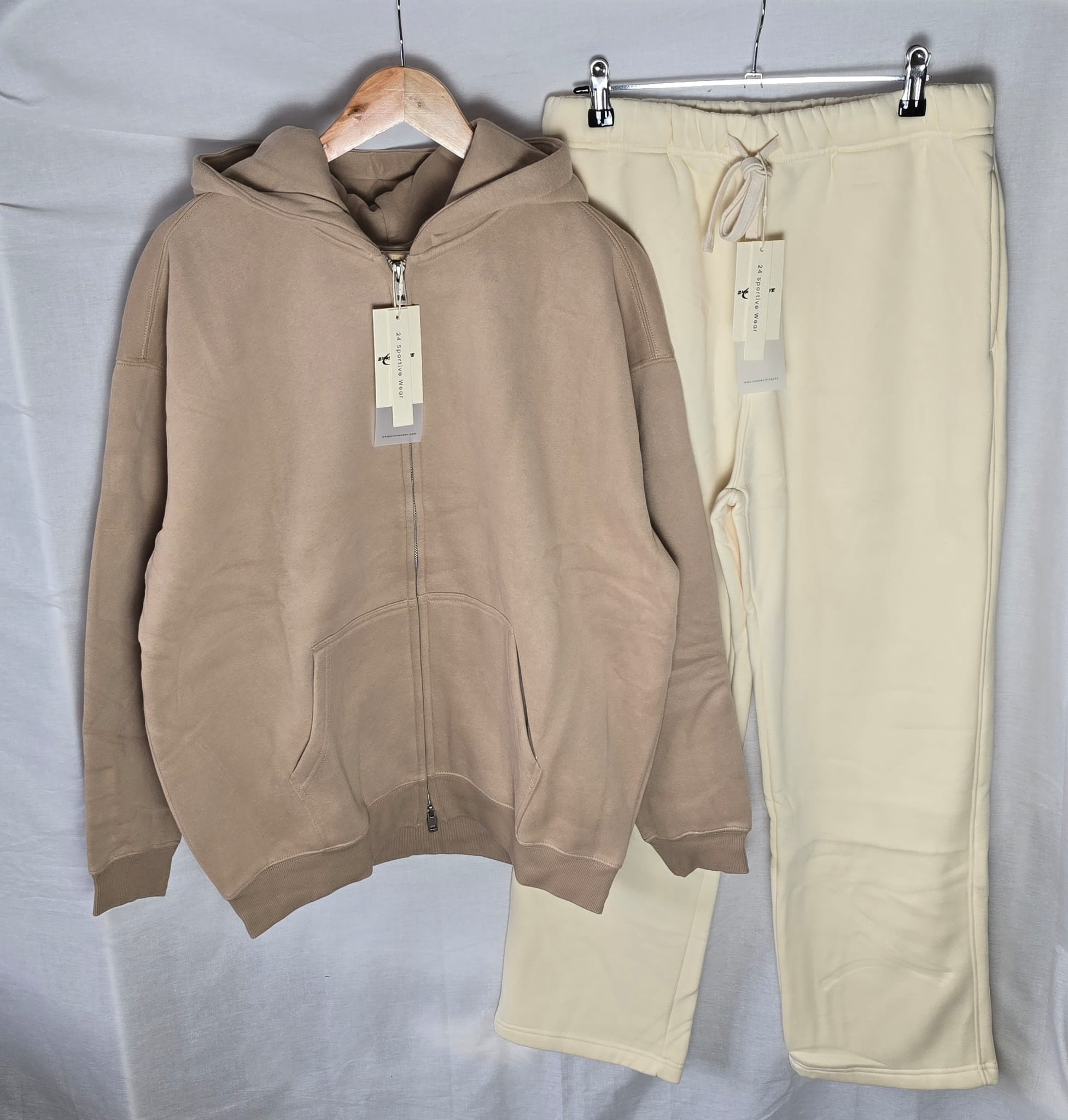 Linear Flux | Mixed Brown & Cream | Tracksuit